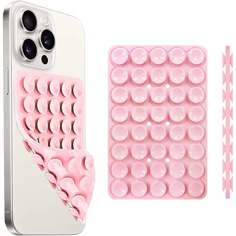 Phone Cases Rubber - Soporte de silicona con ventosa para