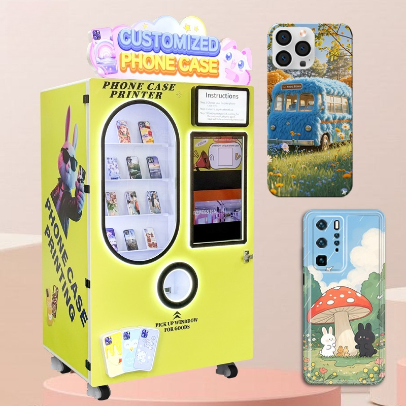 Phone Cases Vending Machine - Máquina Expendedora de Impresión de Carcasas
