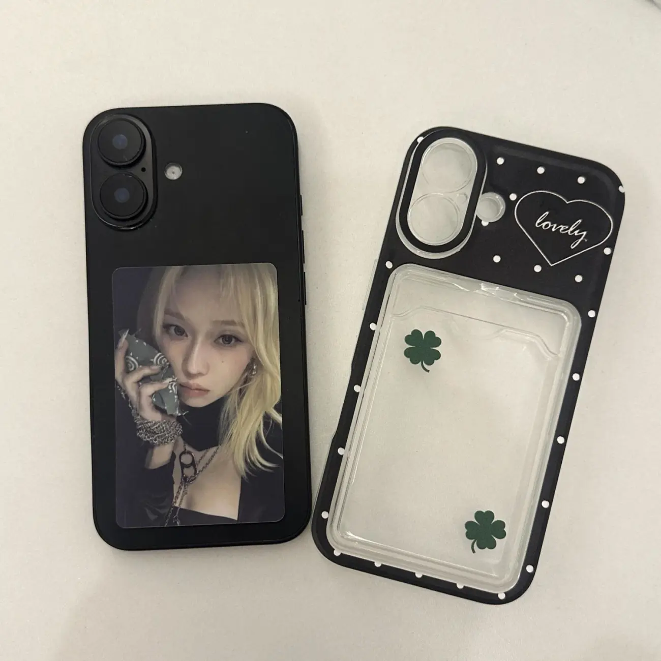 Cute Anime Case - Conjunto de tarjetas de trébol de
