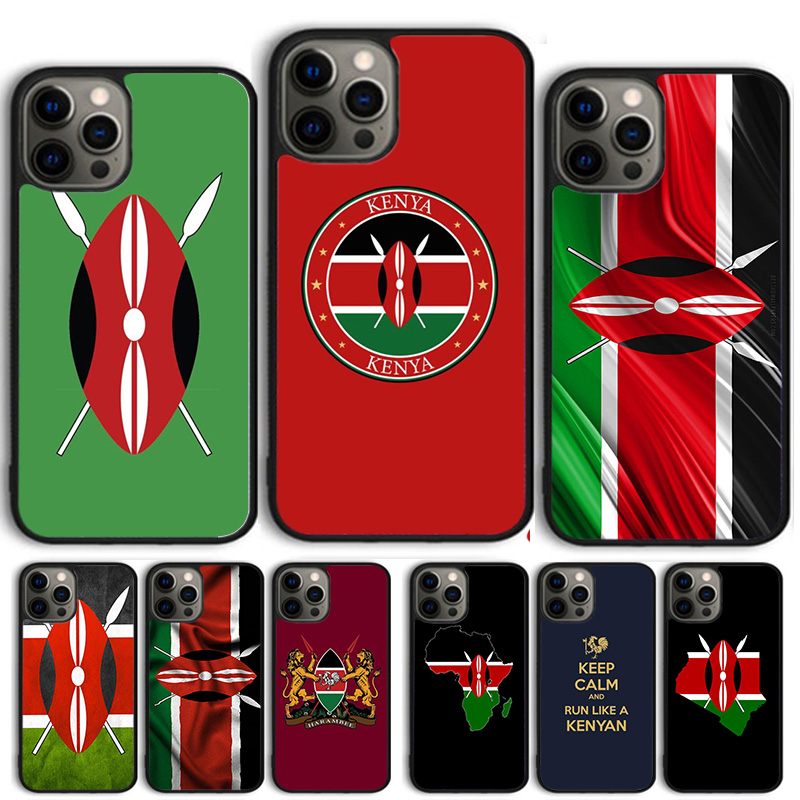Phone Cases Kenya - Funda para teléfono con la bandera