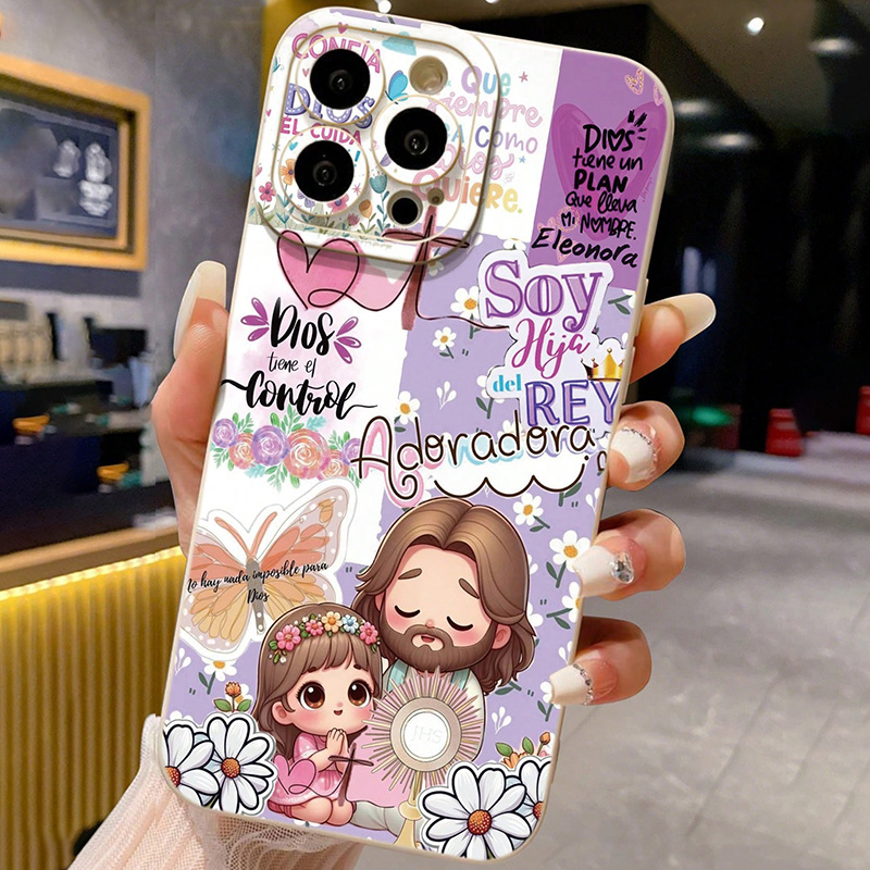Phone Cases Jesus - Funda de Teléfono TPU Suave con