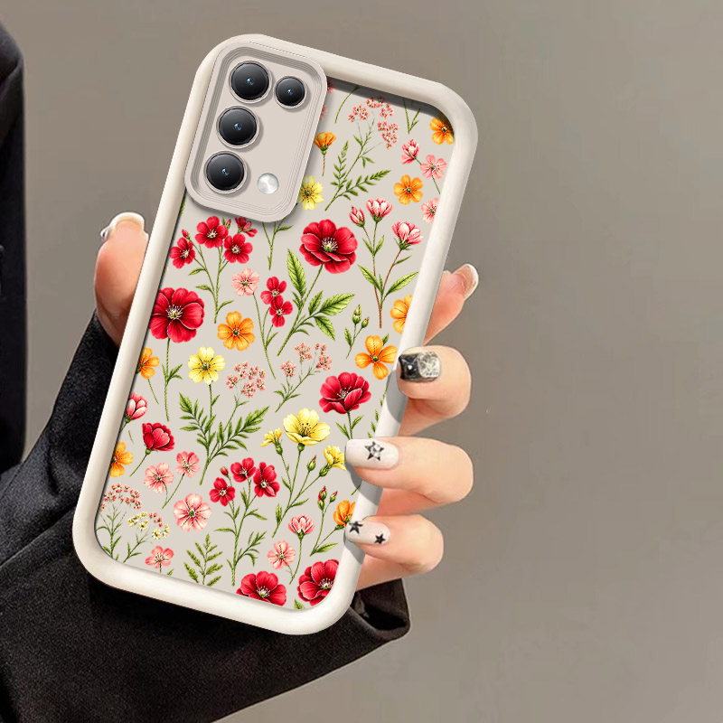 Phone Cases Oppo - Funda para teléfono con diseño floral,