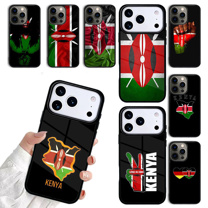 Phone Cases Kenya - Funda para teléfono con la bandera