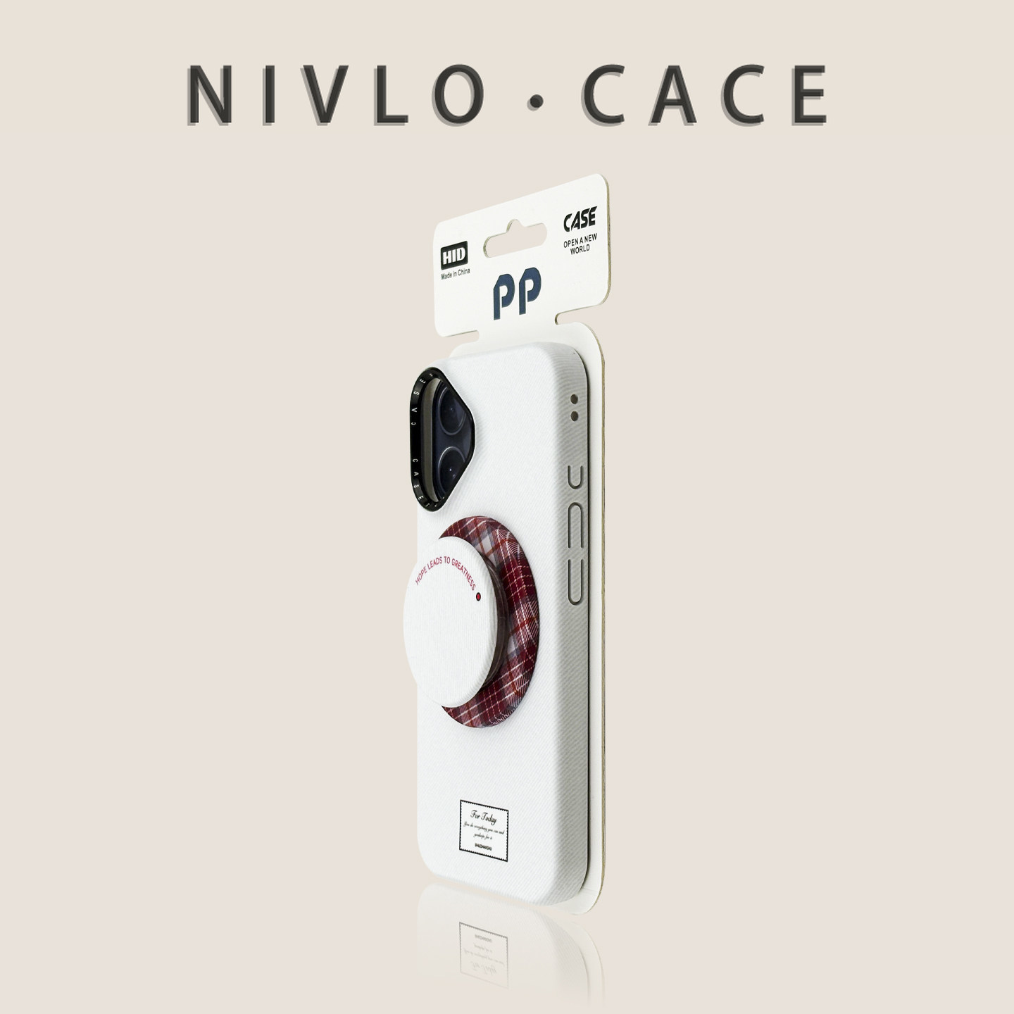 Phone Cases Viral - Funda para iPhone con Base Rosa,