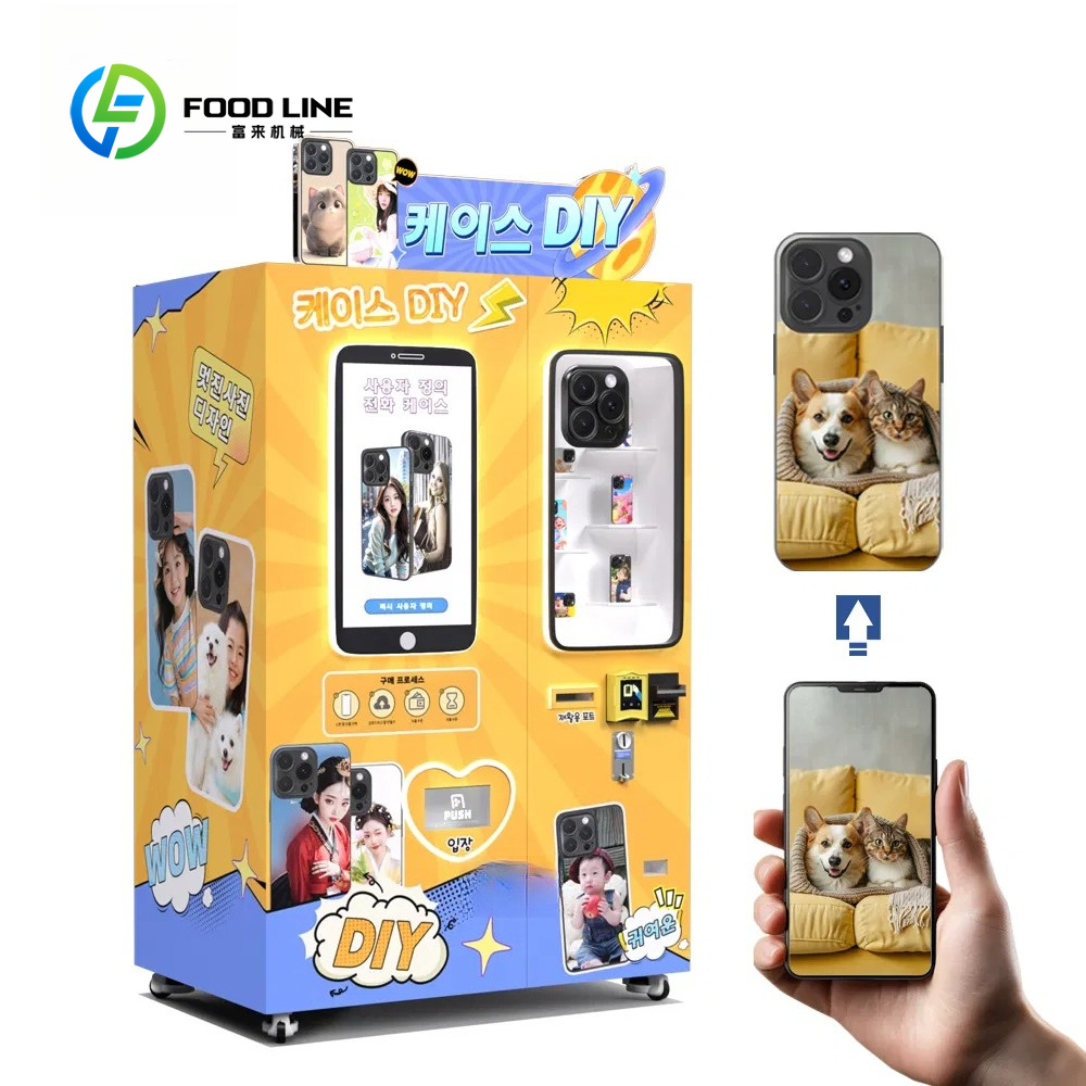 Phone Cases Vending Machine - Máquina Automática Inteligente de Impresión de