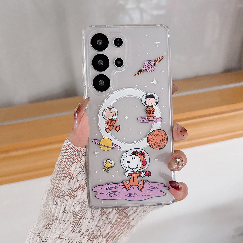 Cute Anime Case - Funda magnética con dibujos animados de