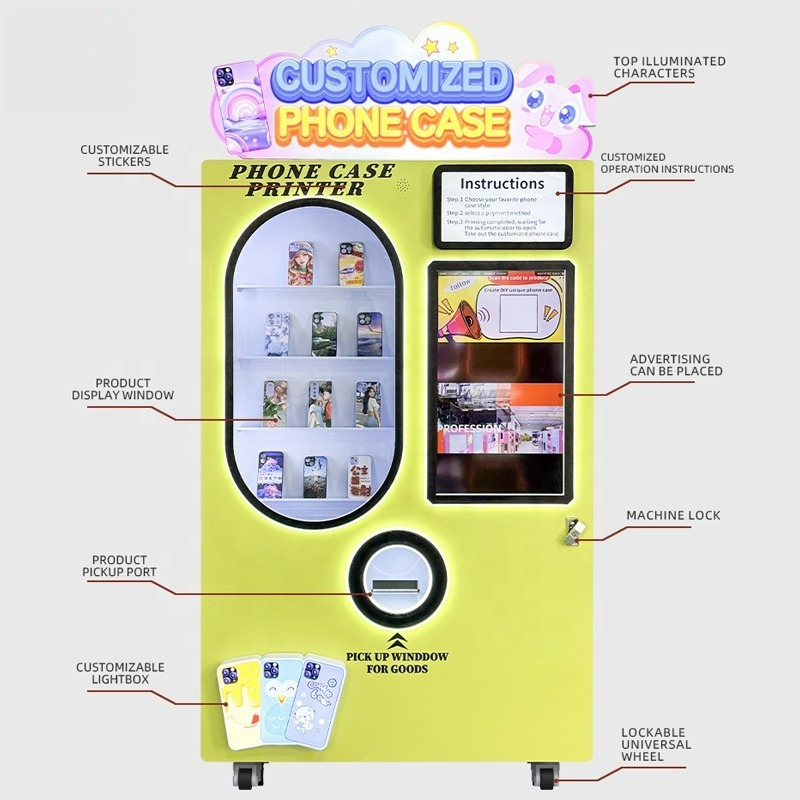 Máquina Expendedora de Impresi - Phone Cases Vending Machine reseña y precio
