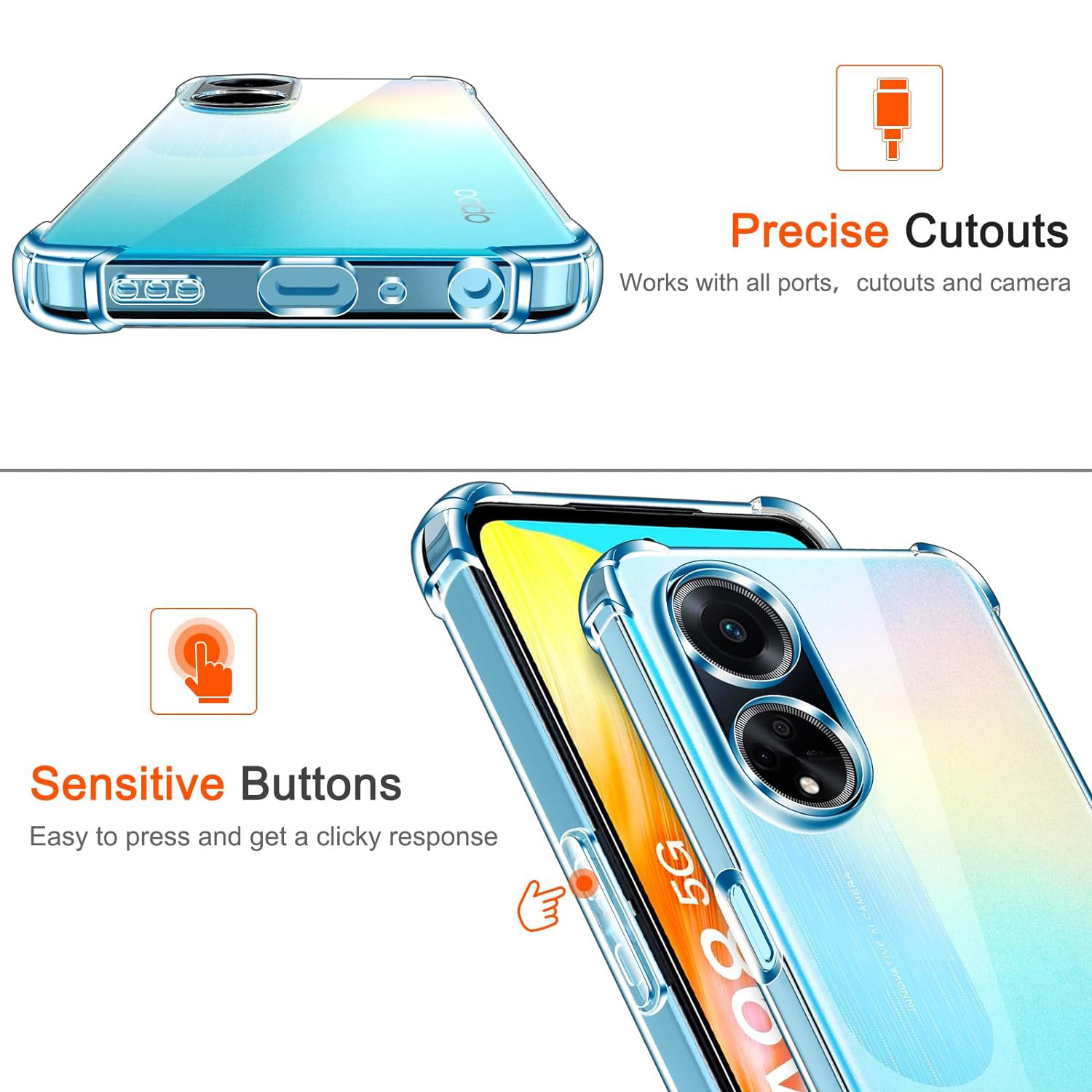 Funda de teléfono transparente - Phone Cases Aviation reseña y precio