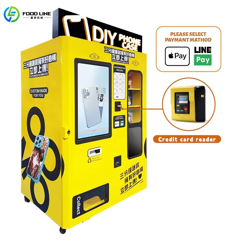 Máquina expendedora de carcasa - Phone Cases Vending Machine reseña y precio