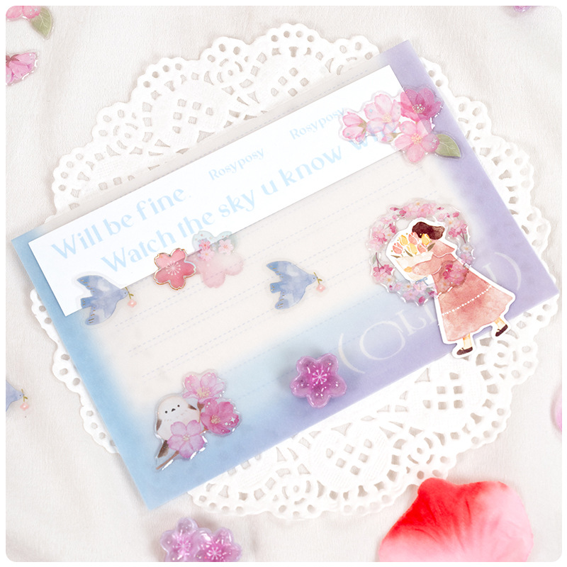 Pegatinas 3D de cristal Sakura - Phone Cases Japanese reseña y precio