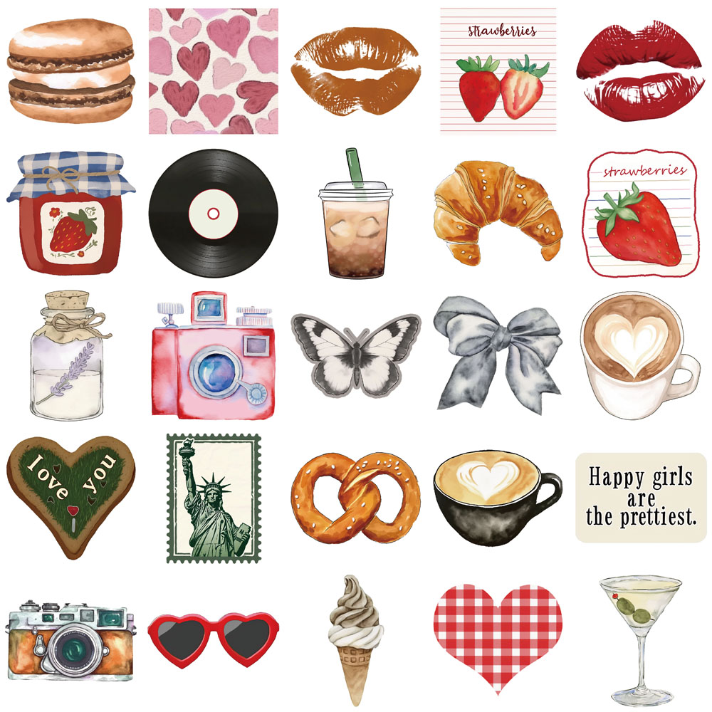 50 Uds. Pegatinas estéticas in - Phone Cases Pinterest reseña y precio