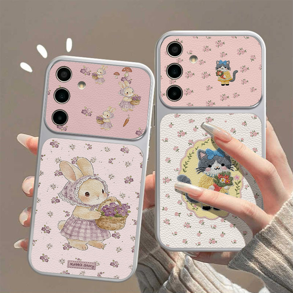 Funda de piel con diseño de co - Phone Cases Leather reseña y precio