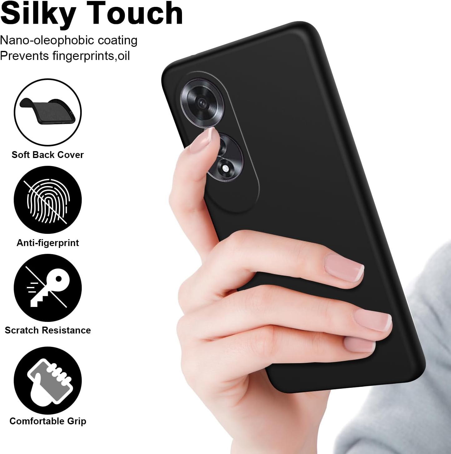 Funda Flexible de silicona líq - Phone Cases Aviation reseña y precio