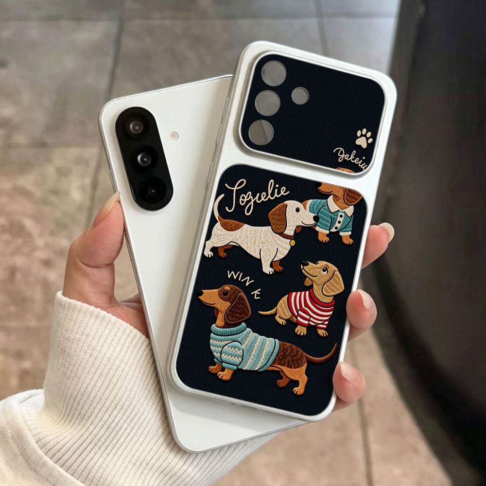 Funda de Cuero con Diseño de C - Phone Cases Leather reseña y precio