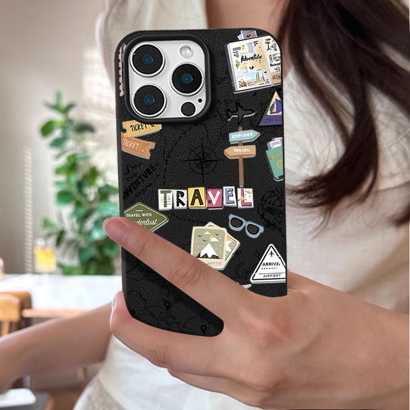 Funda de teléfono con patrón d - Phone Cases Leather reseña y precio