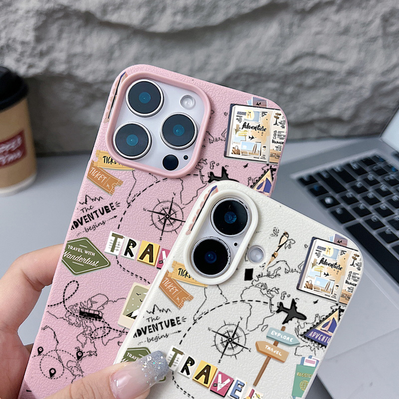 Funda de teléfono con patrón d - Phone Cases Leather reseña y precio