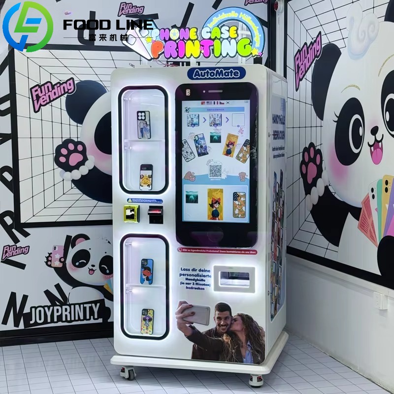 Máquina expendedora instantáne - Phone Cases Vending Machine reseña y precio