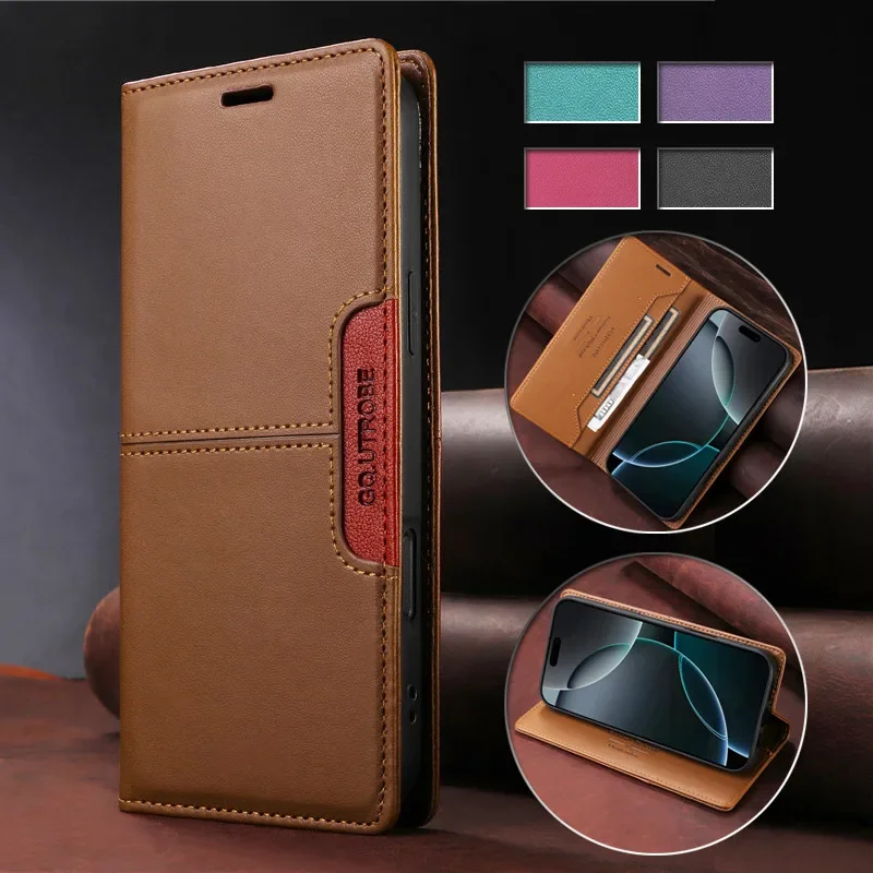 Funda de cuero antirrobo con t - Phone Cases Aviation reseña y precio