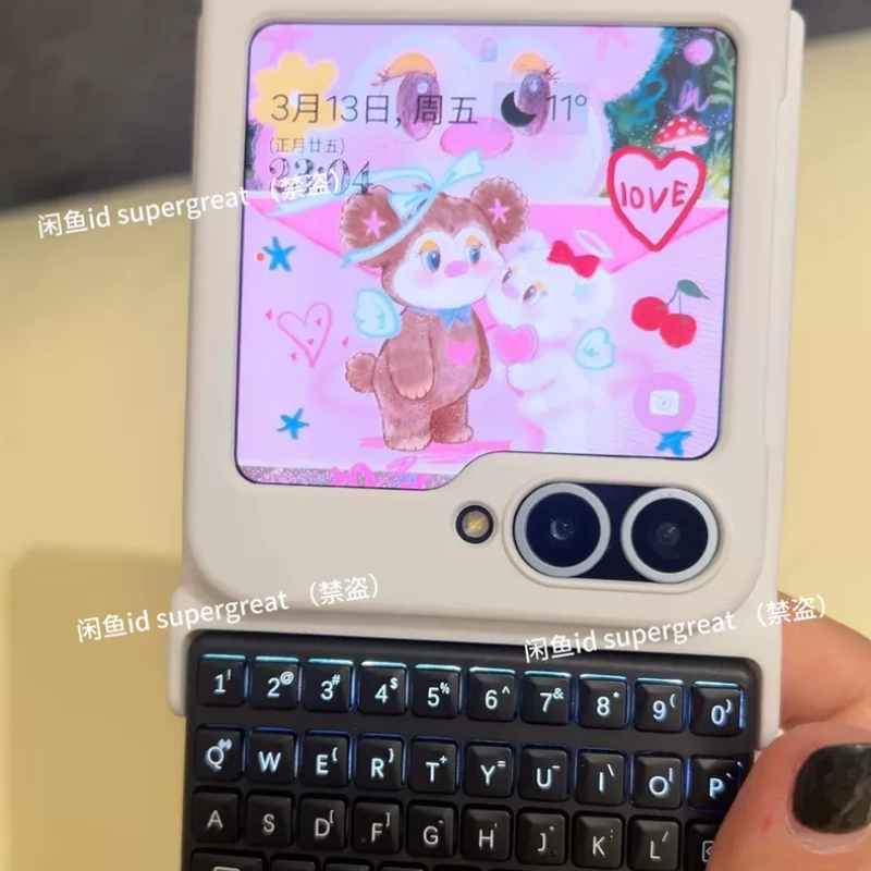 Funda con Teclado Bluetooth pa - Phone Cases Rubber reseña y precio