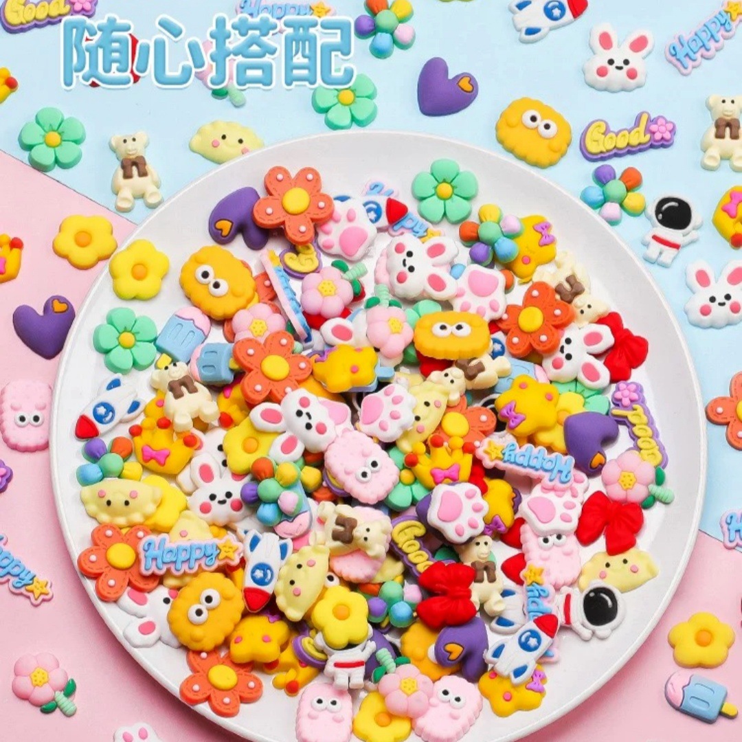 100 Uds DIY pegatinas de goma  - Phone Cases Rubber reseña y precio
