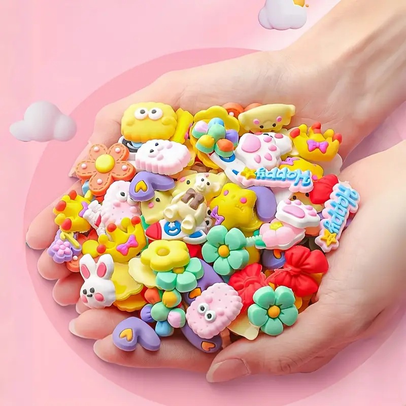 100 Uds DIY pegatinas de goma  - Phone Cases Rubber reseña y precio