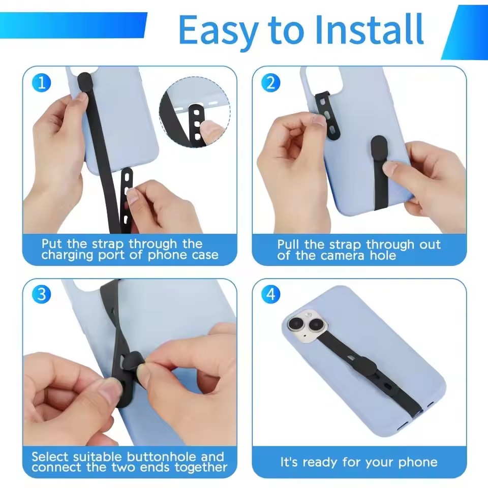 2 Correas de Silicona para Tel - Phone Cases Rubber reseña y precio