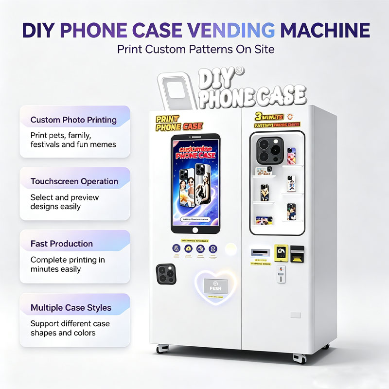 Kiosco Expendedor de Fundas Pe - Phone Cases Vending Machine reseña y precio