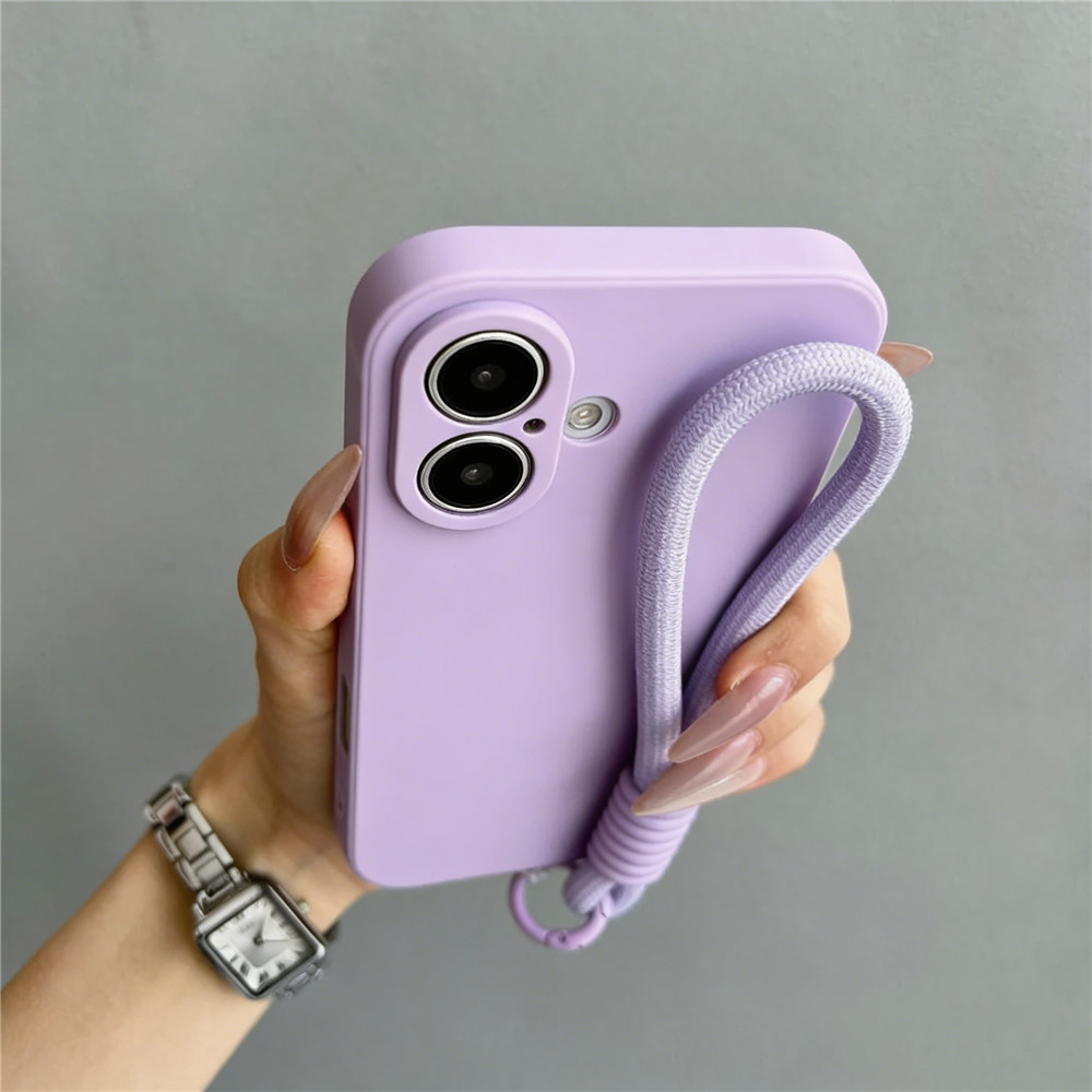 Funda de silicona líquida para - Phone Cases With Straps reseña y precio