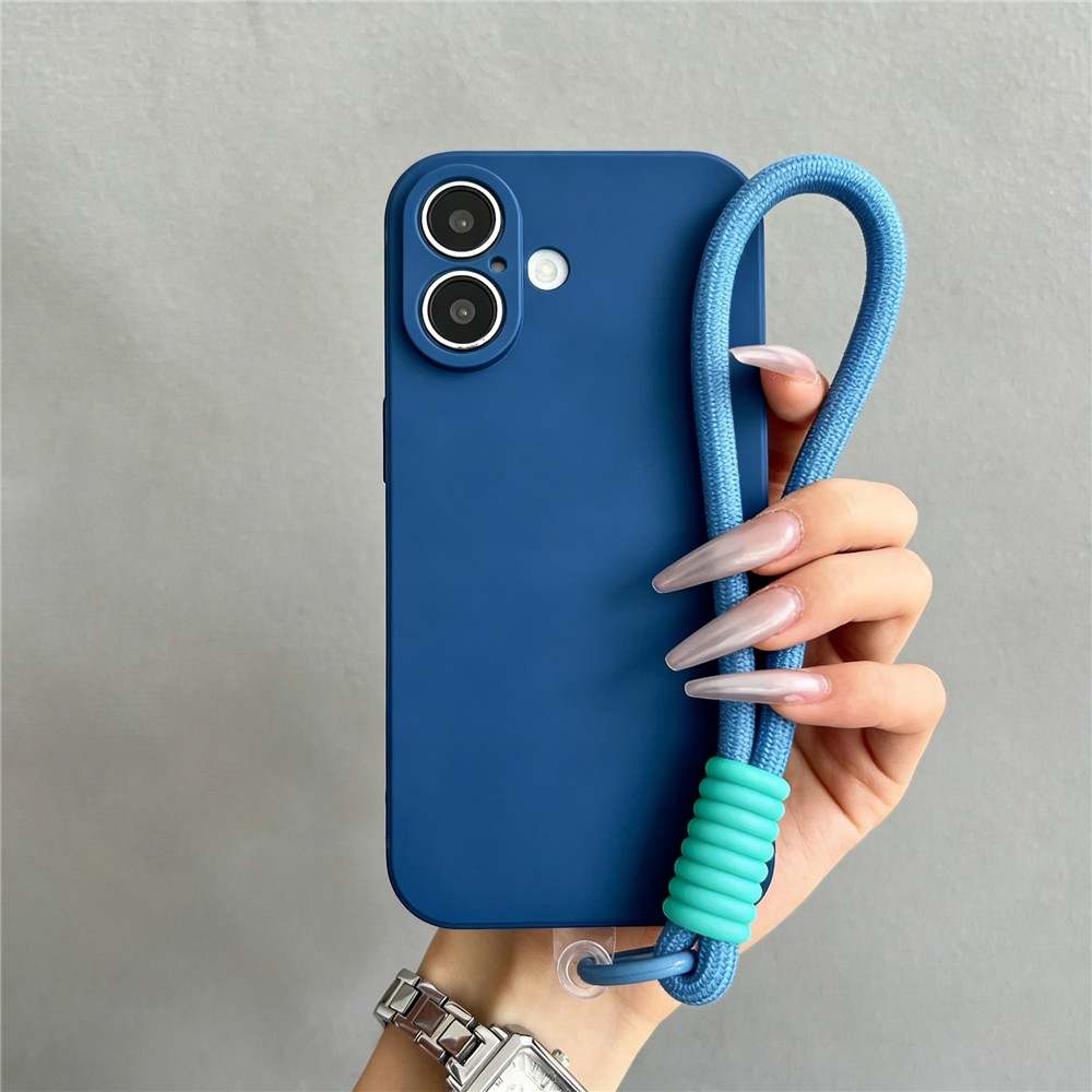 Funda de silicona líquida para - Phone Cases With Straps reseña y precio